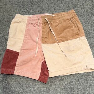 PacSun Multicolor Corduroy Men Shorts